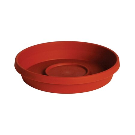 Bloem Bloem Terra 2.7 in. H X 14.75 in. W X 16 in. D Resin Traditional Plant Saucer Terra Cotta 51016C